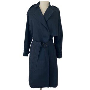 PAUL SMITH cotton linen blend trench coat IT 42 US 6